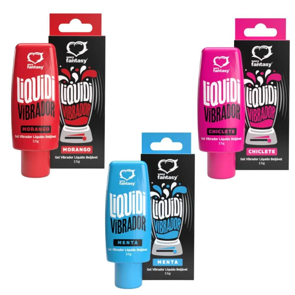 Líquidi Vibra - Somente Morango Disponível