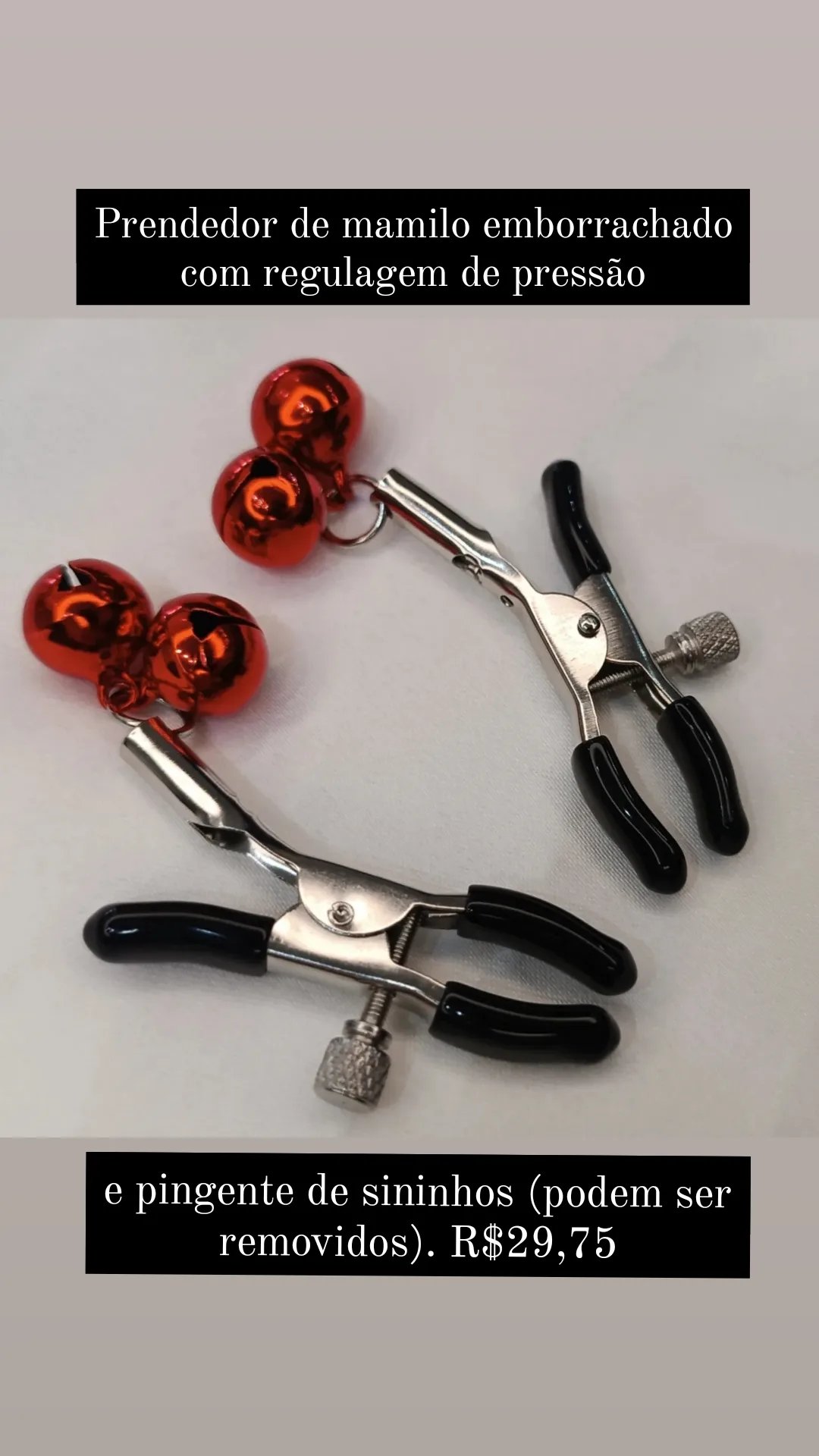 Prendedor de Mamilos 