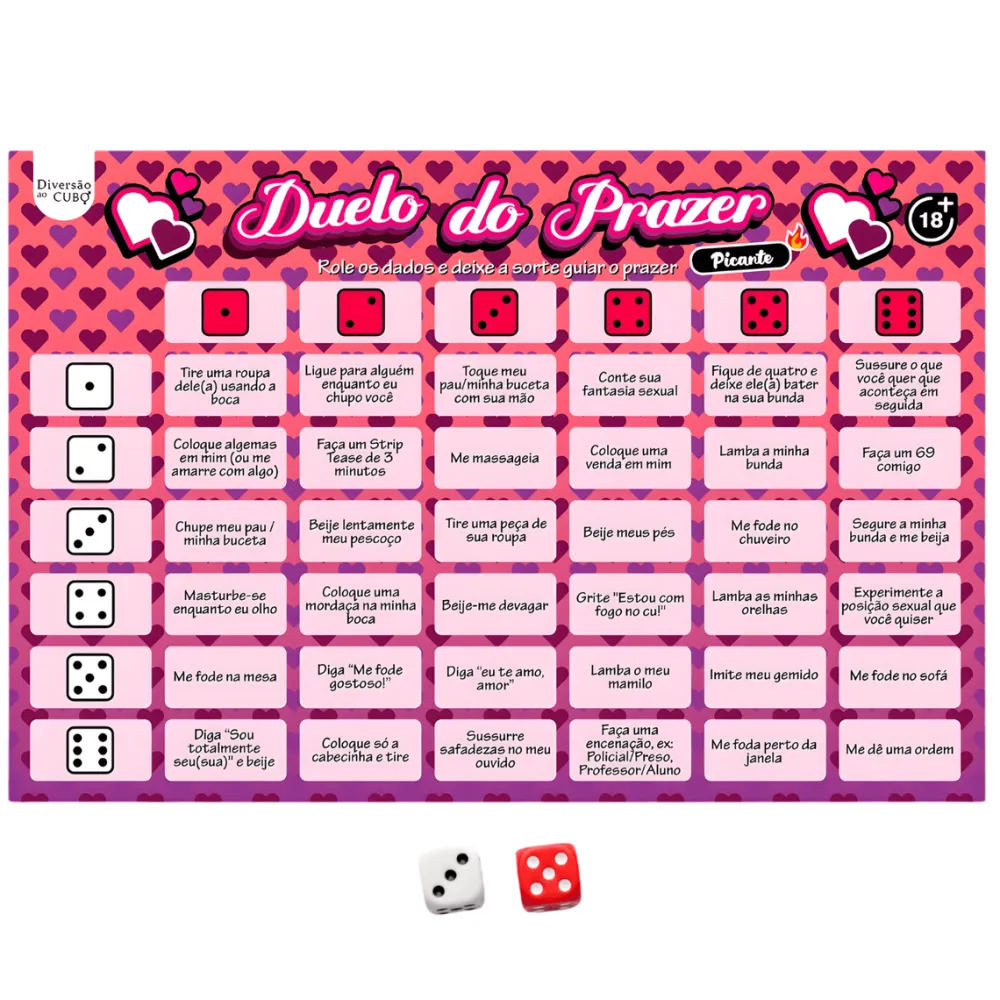 Jogo Duelo Do Prazer Picante