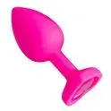 Plug M - Rosa Silicone