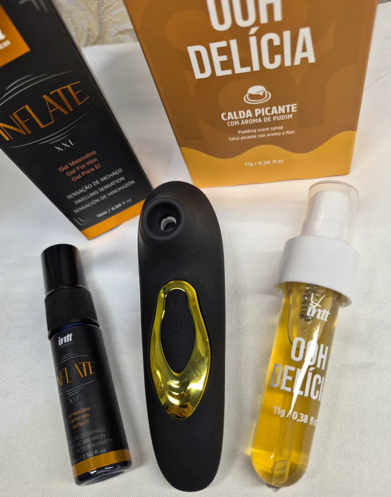 Sugador + Ooh Delícia Pudim + Inflate