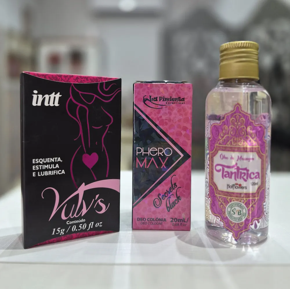 Kit Vulv's Óleo Tântrica e Perfume Phero Max