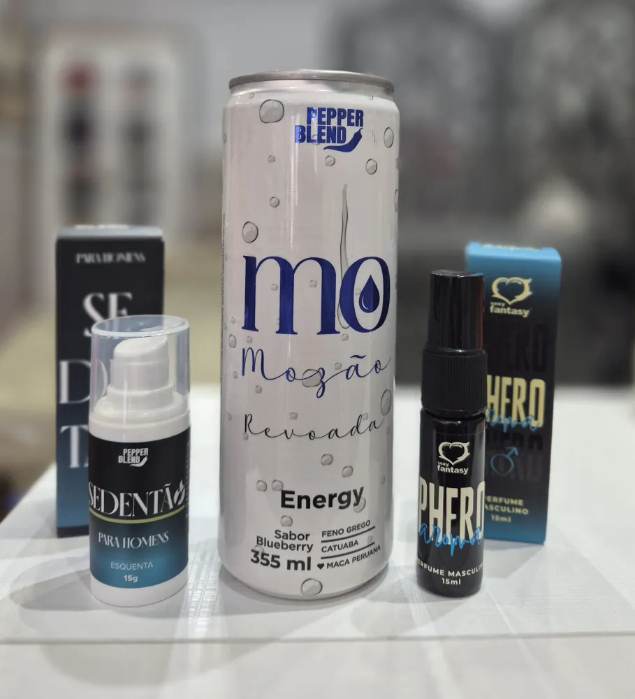 Energético Masc - Perfume Phero - Excitante