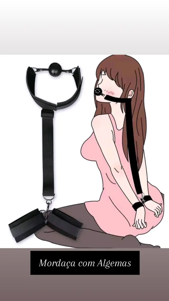 Mordaça com Algemas