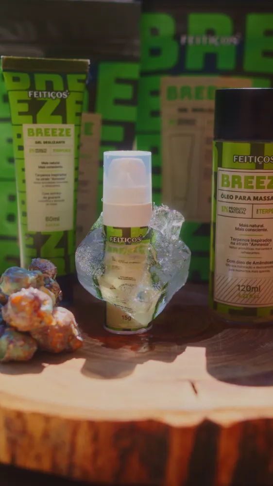 Kit Breeze - Com Terpenos inspirados na strain "Amnésia"