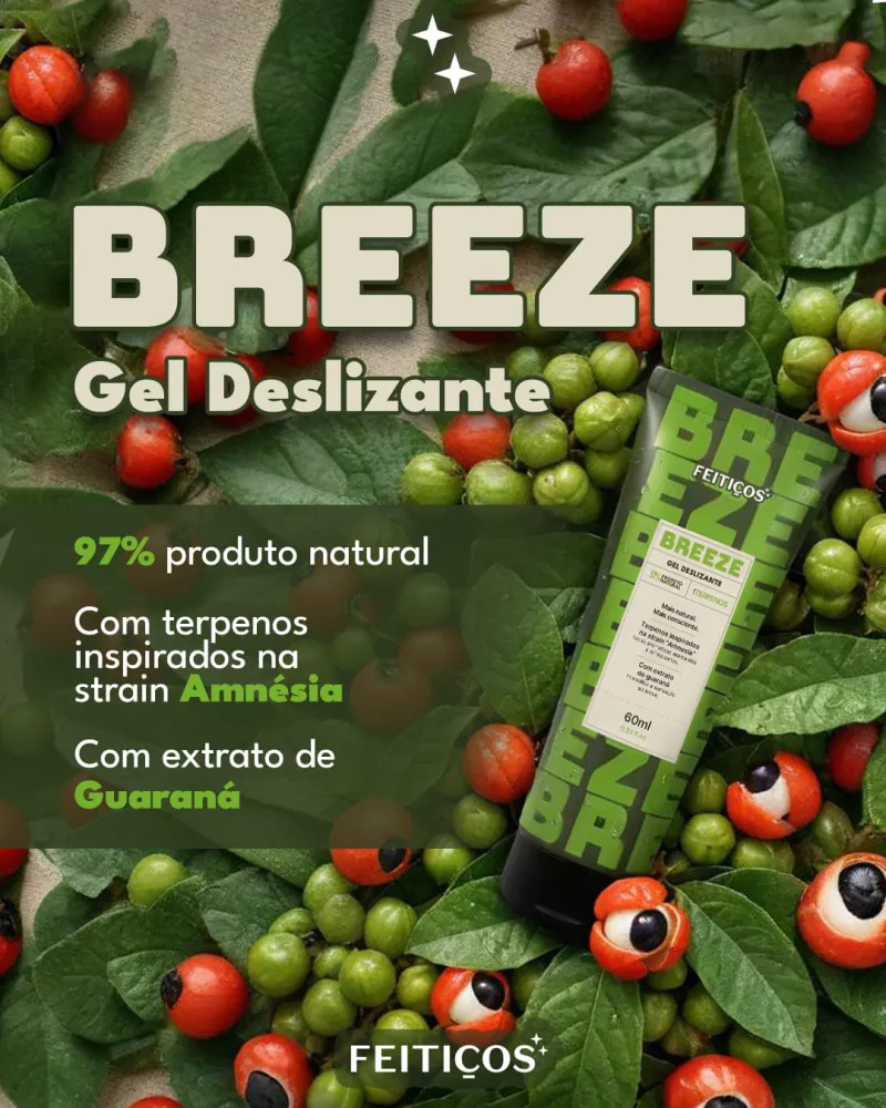 Gel Deslizante Breeze - Com Terpenos