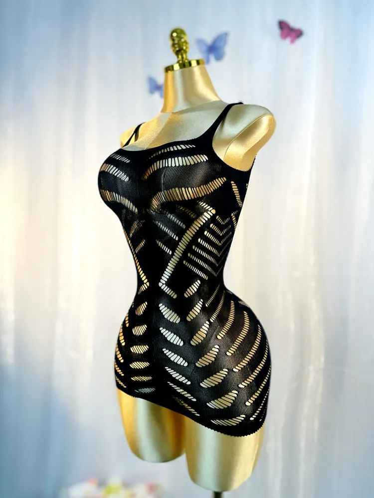 Vestido Meia - Trabalhado Recorte