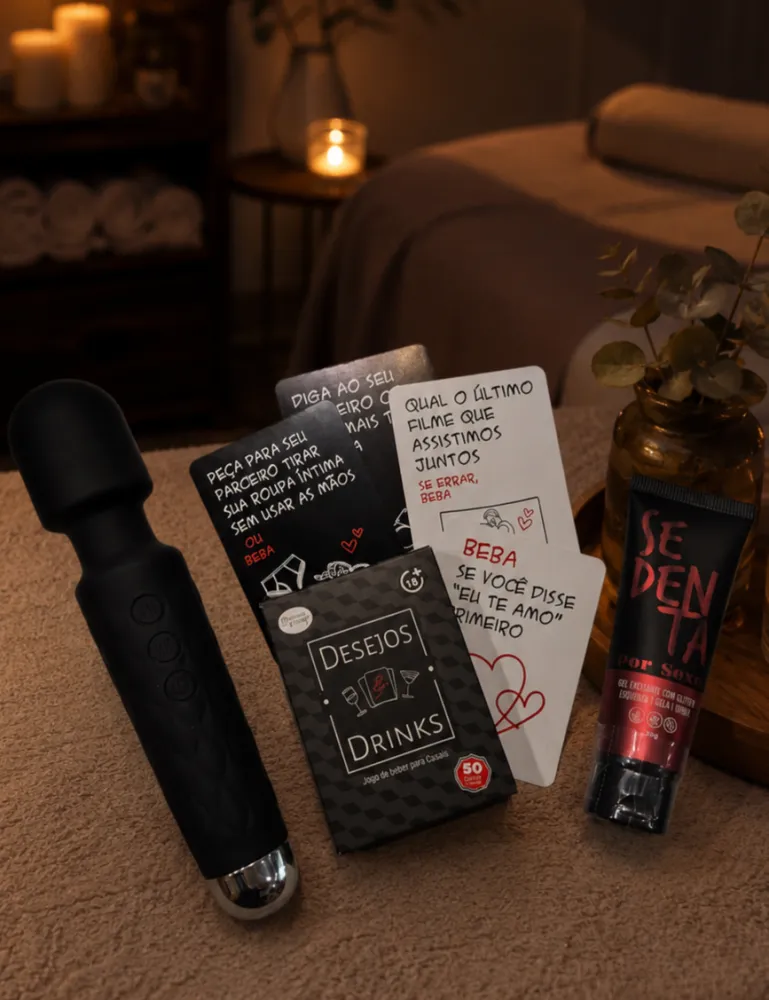 Varinha Mágica + Jogo Desejo + Sedenta Sexo