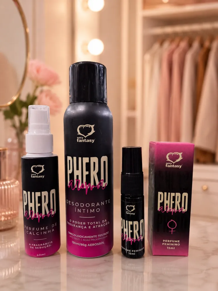 Kit Phero - A Fragrância que Atrai 🧲