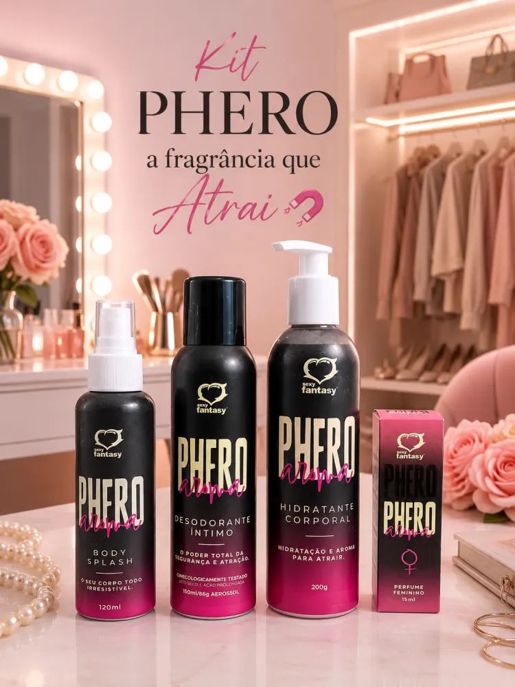 Kit Phero - A Fragrância que Atrai 🧲
