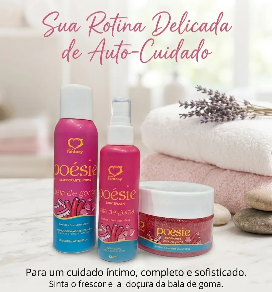 Kit Poésie (Auto-Cuidado) Bala de Goma