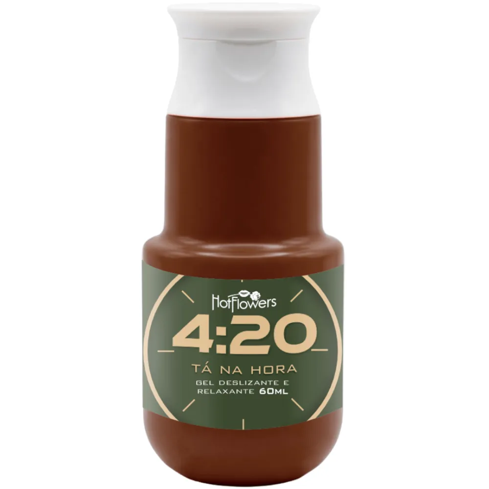 Gel Deslizante e Relaxante 4:20 Tá Na Hora 60ml