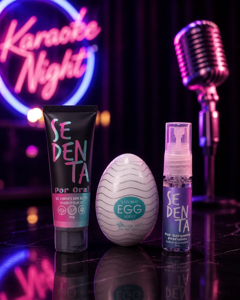 Kit Para Oral e Masturbação