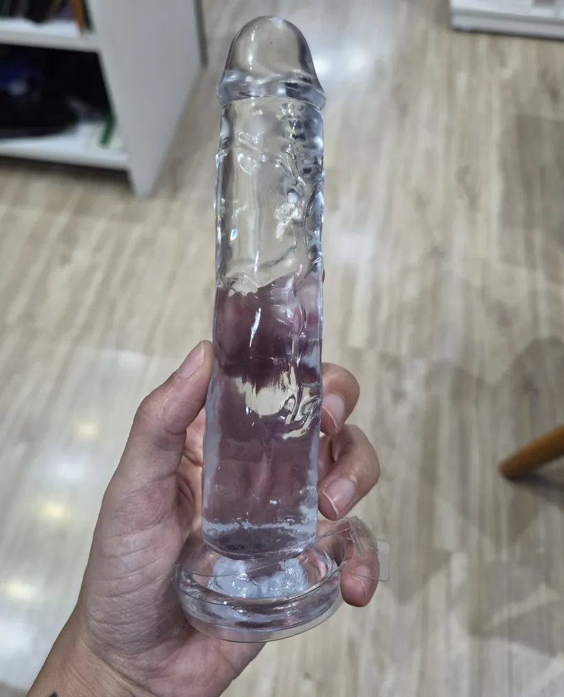 Prótese Realística - Cyber Gel c/ Ventosa 16cm x 3,5 -
