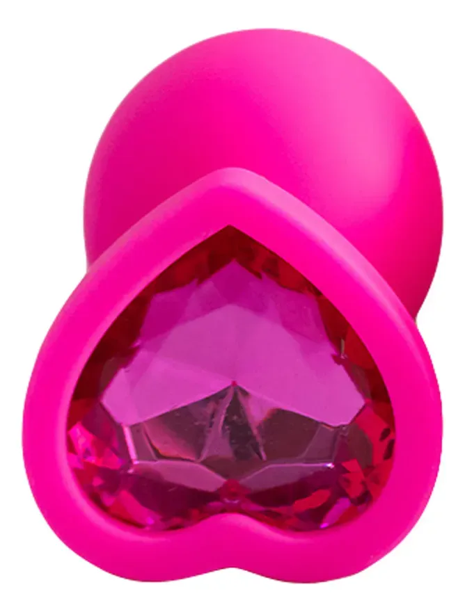 Plug Silicone G - Rosa