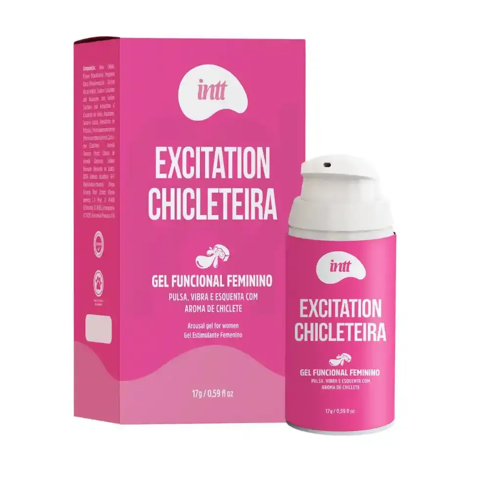 Gel Funcional Excitation Chicleteira 17g Intt