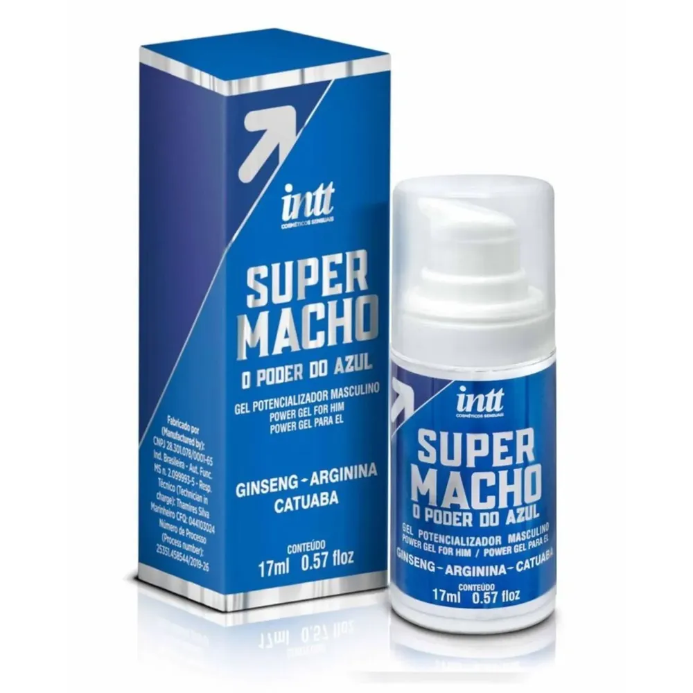 Super Macho - Gel Estimulante Masculino 17ml Intt