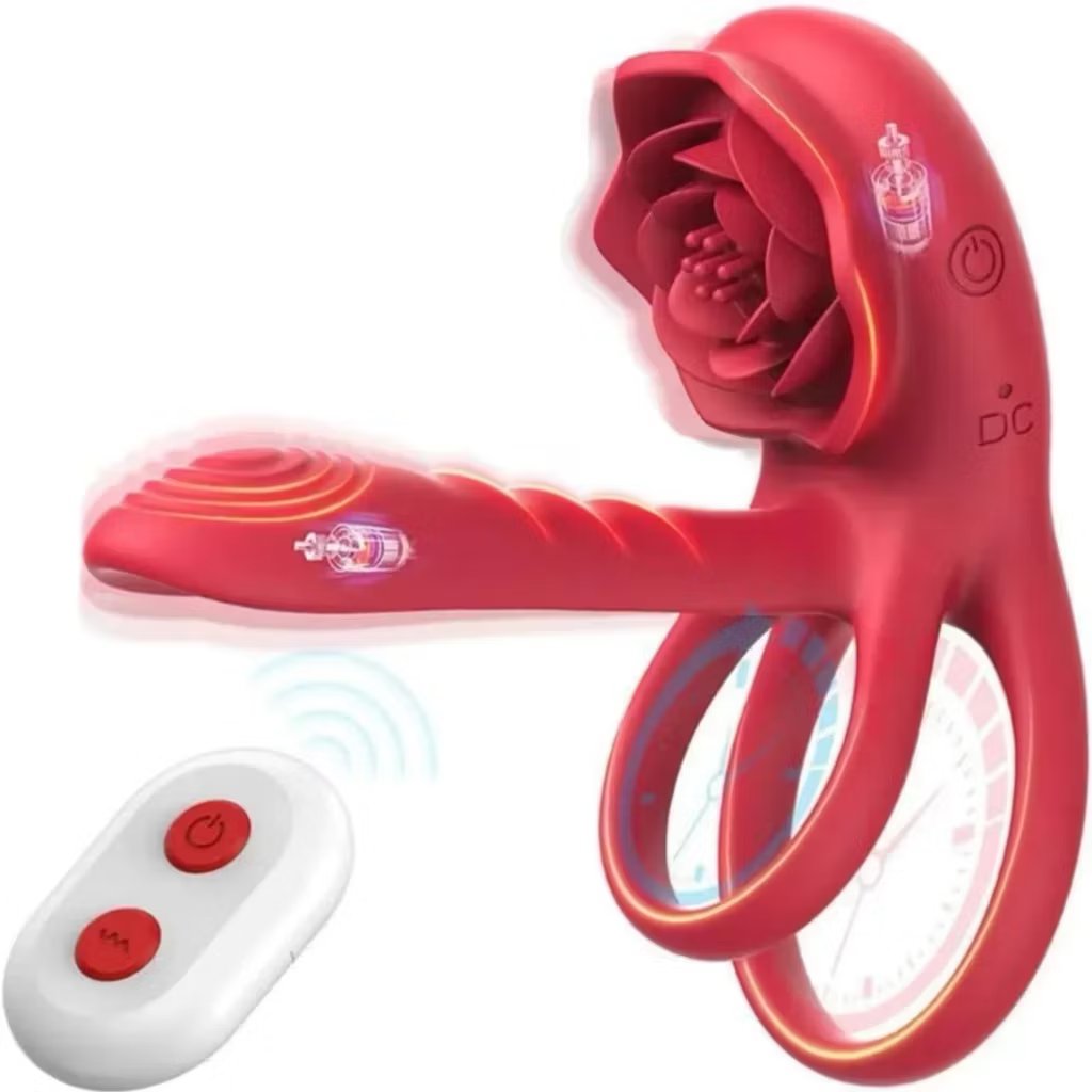 Anel Peniano Vibratório com Controle