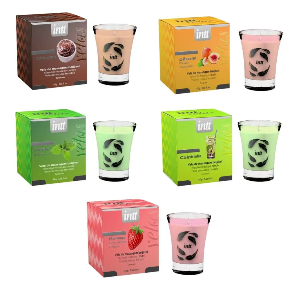 Vela Beijável Aromatizada Intt