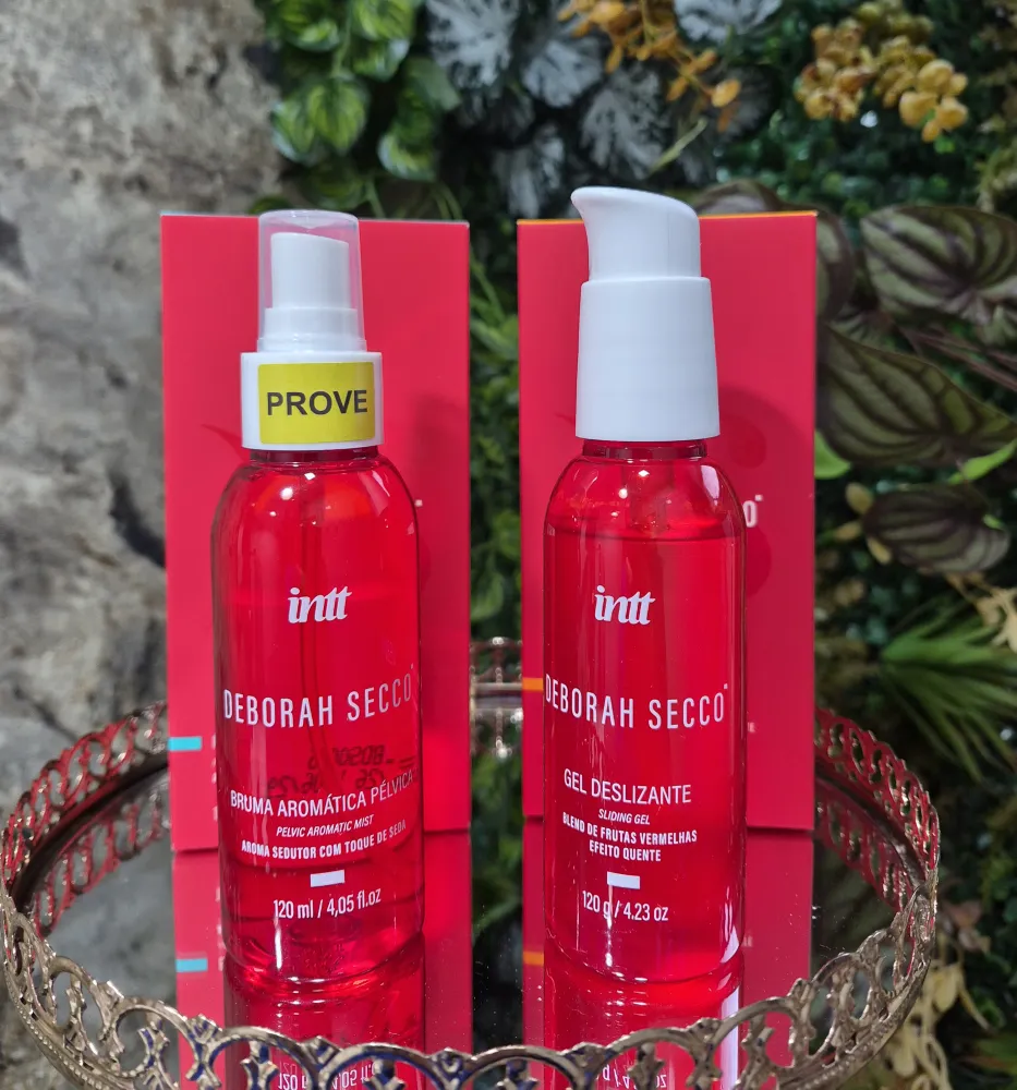 Kit Bruma Pélvica+ Deslizante Frutas Vermelhas - Déborah Secco